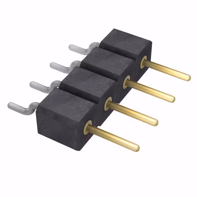 800-V3-004-40-001101 Preci-Dip  Headers Male Pins